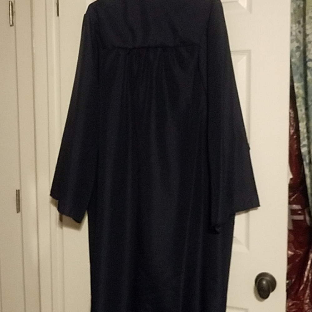 Navy blue High School Graduation Robe - Picture 3 of 3